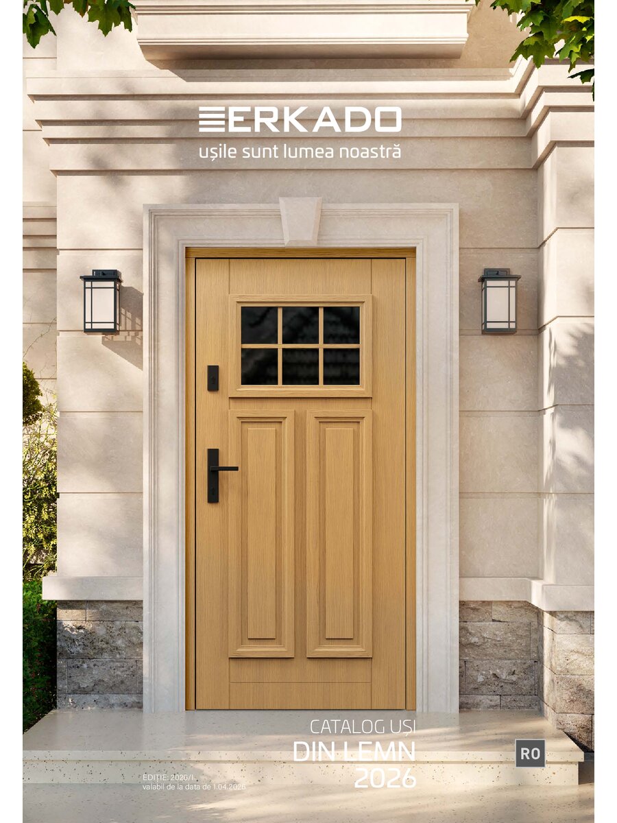 Catalog uși exterior și interior lemn